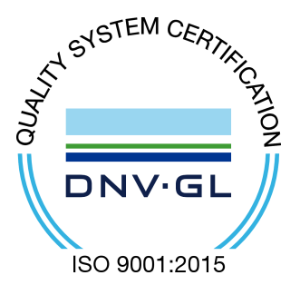 DNV GL Quality System Certification ISO 9001 2015 Color on